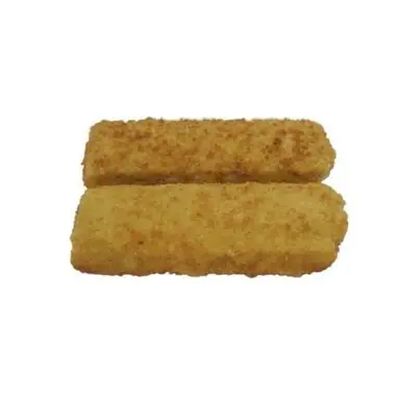 Fish fillet steaks in breadcrumbs with garlic sauce, 5 kg
